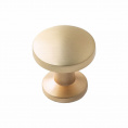 Маленькое фото товара - Ручка-кнопка K-2622, матовое золото. Вариант №1