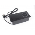 Маленькое фото товара - Удлинитель настольный,1гнездо,1USB+1Type-C, беспровод.зарядка,ЧЁРНЫЙ SBT-1UCWT-20. Вариант №3