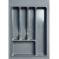 Маленькое фото товара - Вкладка серая 40 (34х49), для тандембоксов Blum и Hettich. Вариант №1