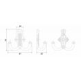 Маленькое фото товара - K251MAB.6 (Крючок мебельный RIGATA ) (Распродажа). Вариант №3