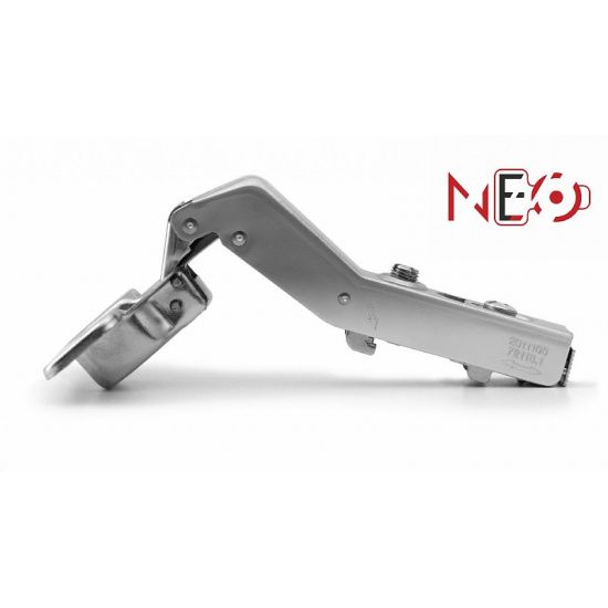 Большое фото товара - H642C02 Мебельная петля NEO 45°+ ответ.планка 6010, 2352_2360_00-00000462. Вариант №1