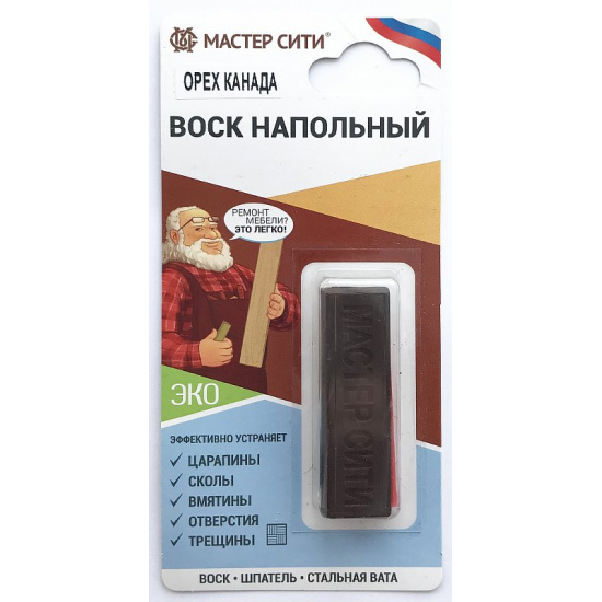 Большое фото товара - Воск напольный орех канада (блистер), 2549_00-00000589. Вариант №1