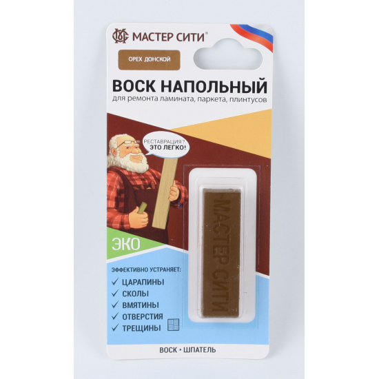 Большое фото товара - Воск напольный орех донской (блистер), 302, 2549_00-00003792. Вариант №1