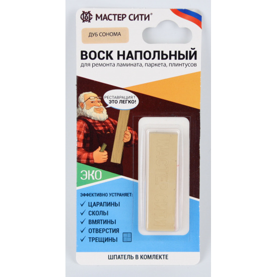 Большое фото товара - Воск напольный дуб сонома (блистер) 111, 2549_00-00004567. Вариант №1