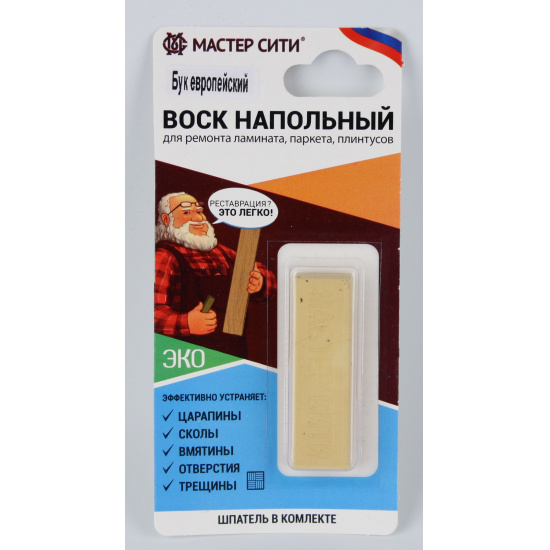 Большое фото товара - Воск напольный бук европейский (блистер) 105, 2549_00-00004568. Вариант №1